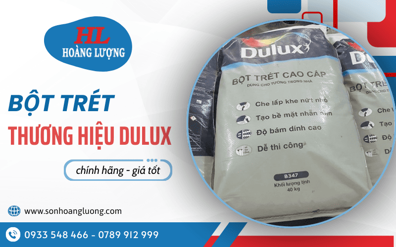 bột trét thương hiệu Dulux