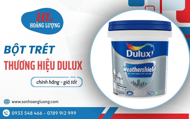 bột trét thương hiệu Dulux
