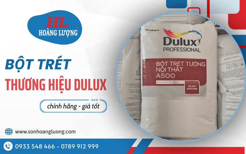 bột trét thương hiệu Dulux
