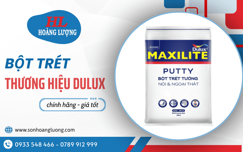 bột trét thương hiệu Dulux