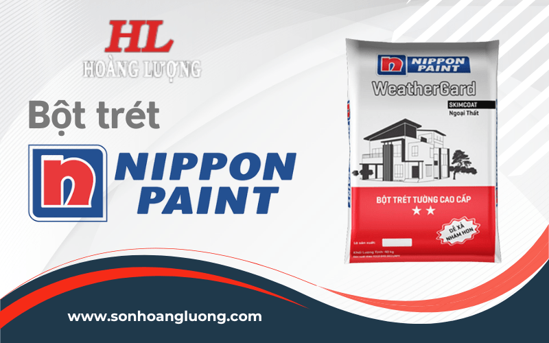 bột trét thương hiệu Nippon