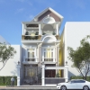 Biệt thự phố đẹp 3 tầng