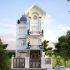 Biệt thự đẹp 4 tầng kiểu Pháp
