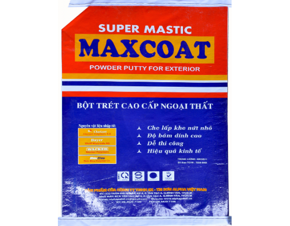 BỘT TRÉT TƯỜNG CAO CẤP NGOẠI THẤT SUPER MACOAT MATIC