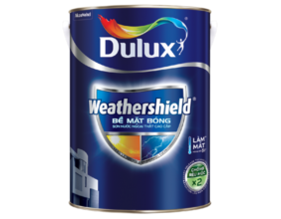 Dulux Weathershield Bề Mặt Bóng