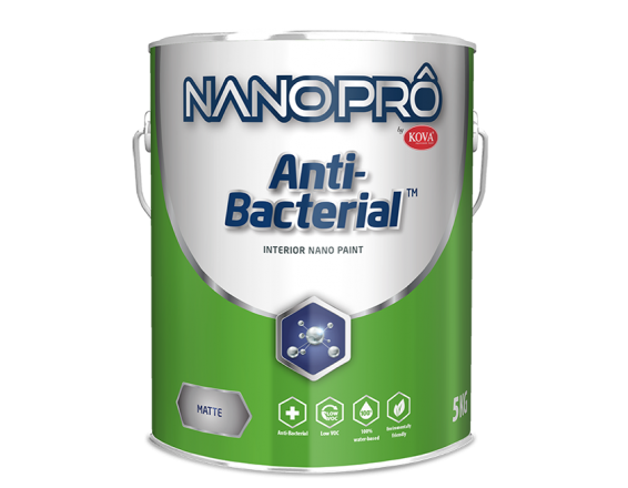 Sơn Nội Thất Kháng Khuẩn Siêu Cao Cấp KOVA NANO Anti-Bacteria