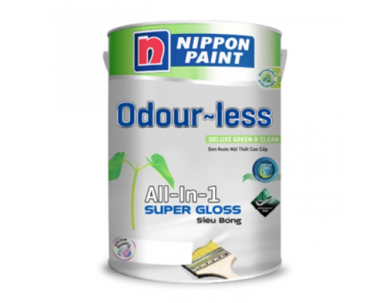 Sơn Odour-less All-in-one Siêu Bóng