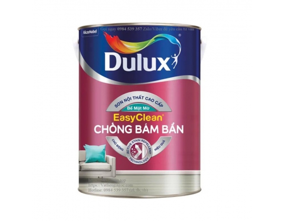 DULUX EASY CLEAN CHONG BAM BAN  NOI THAT 5 LIT