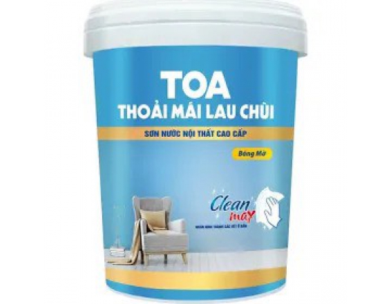 TOA THOẢI MÀI LAU CHÙI BÓNG MỜ NỘI THẤT 18 LÍT